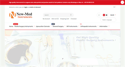 Desktop Screenshot of new-medinstruments.com