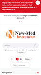 Mobile Screenshot of new-medinstruments.com